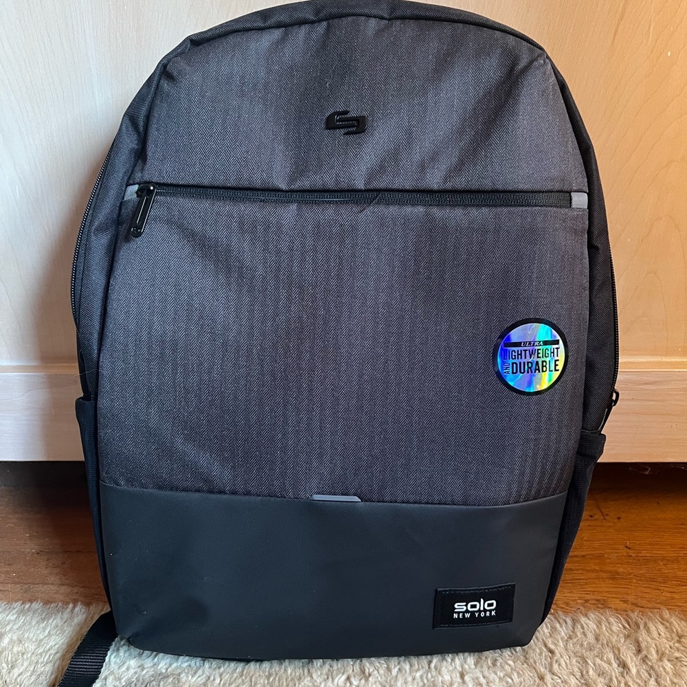 Solo NY laptop backpack, black